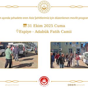 Şehitlerimize Mevlit Programı - fotoğraf 7