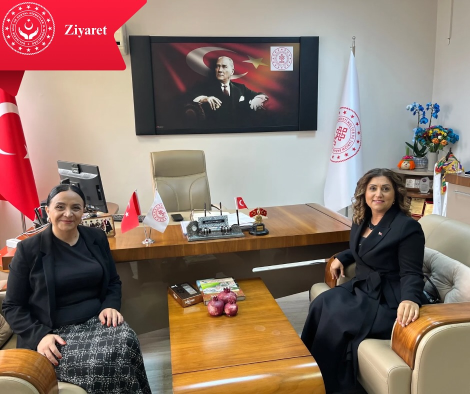  İl Müdürümüz Sayın Emine BÖÇKÜN, İl Kültür ve Turizm Müdürü Sayın Neslihan VURUCU’yu makamında ziyaret etti
