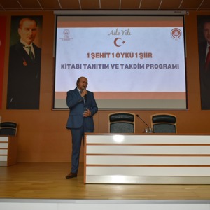 “1 Şehit, 1 Öykü, 1 Şiir” kitabının tanıtım programı gerçekleştirildi - fotoğraf 8
