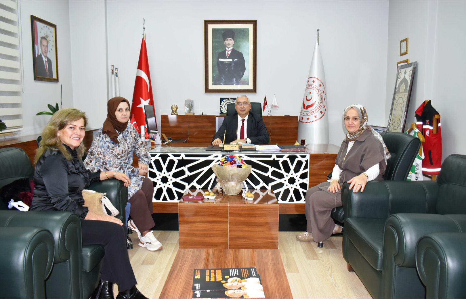 EVSAD Heyetinden İl Müdürümüze Ziyaret