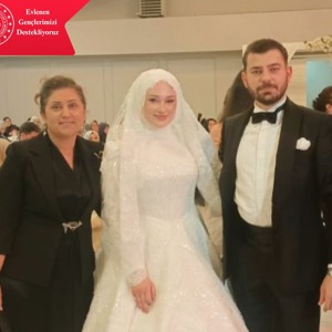 Evlenecek Gençlerin Desteklenmesi Projesinden Faydalanan Çiftimizin Düğün Törenine Katılım Sağlandık - fotoğraf 1