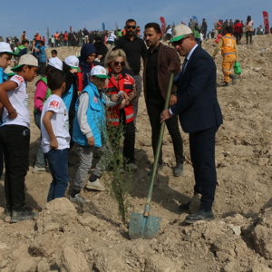 11 Kasım Milli Ağaçlandırma Günü’nde Yeşil Vatanın Yeni Üyelerini Toprakla Buluşturduk.  - fotoğraf 11