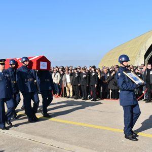 Gürcistan–Azerbaycan Sınırında Şehit Olan Kahramanlarımız Törenle Karşılandı - fotoğraf 3