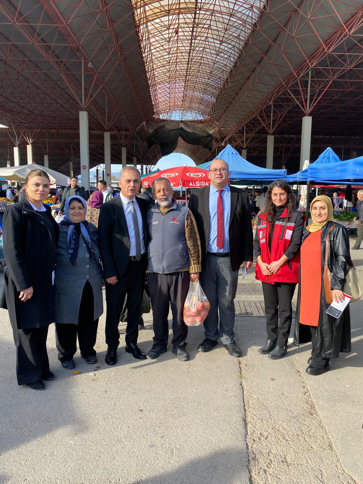 Salı Pazarı’nda Burdur halkıyla bir araya geldik
