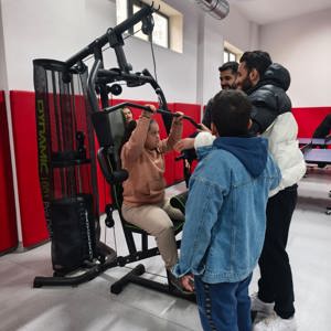Engelli Aktif Yaşam Merkezi Müdürlüğümüzde özel gereksinimli bireylerimiz spor etkinlikleri - fotoğraf 3