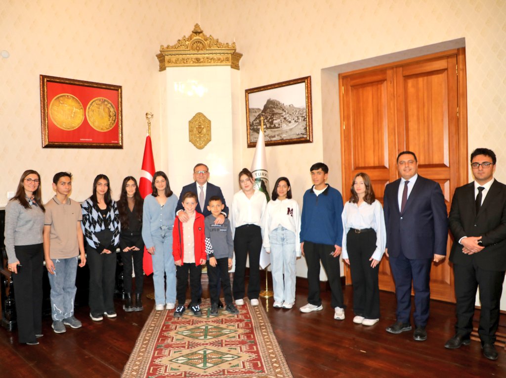 📍 Valilik Ziyareti – 20 Kasım Dünya Çocuk Hakları Günü