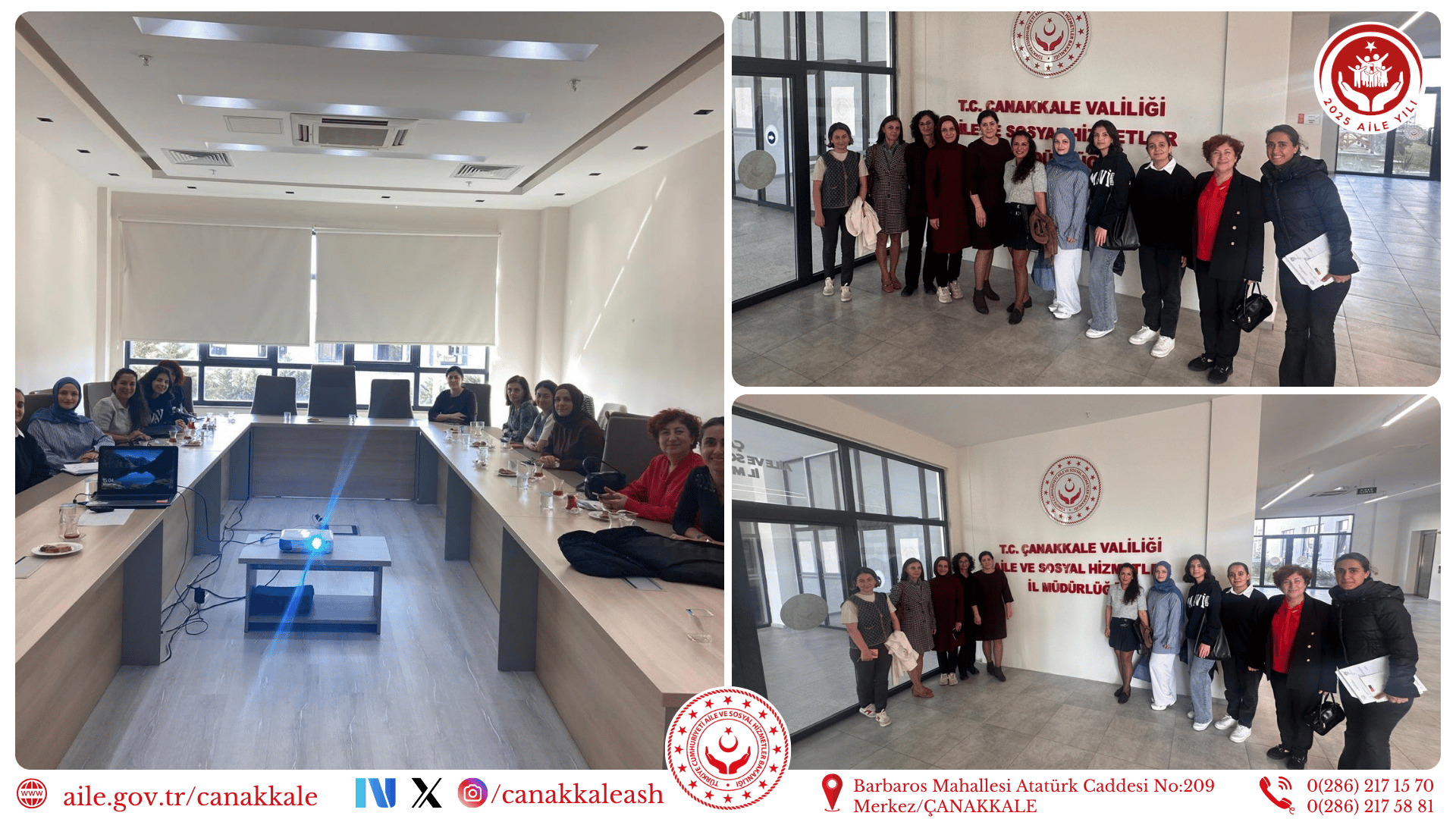 🤝 Kadın Alanında İş Birliği ve Ortak Çalışmalar Değerlendirme Toplantısı