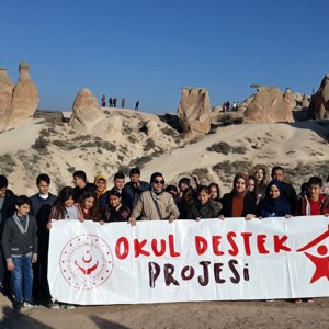 Okul Destek Projesi Kapsamındaki Çocuklarımıza Kapadokya Gezisi Programı Düzenlendi - fotoğraf 1