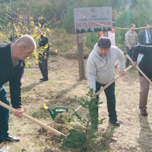 24 Kasım Öğretmenler Günü Anısına Fidan Dikim Etkinliğine Katılım Sağladık - fotoğraf 2