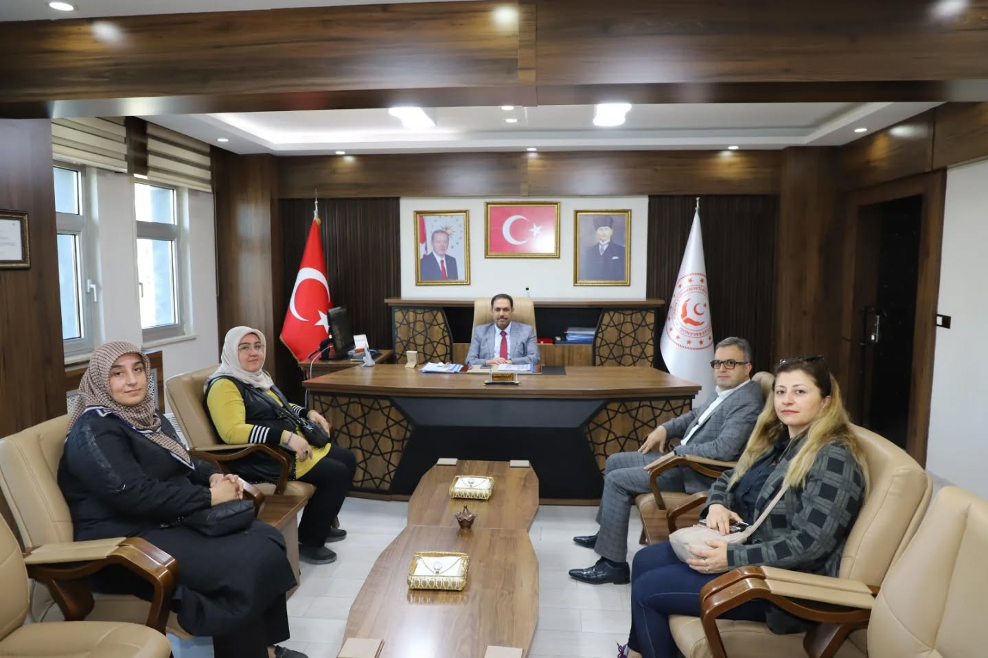 Türkiye Beyazay Derneği Adıyaman Şube Başkanı ve Yönetim Kurulu Üyelerini Ağırladık