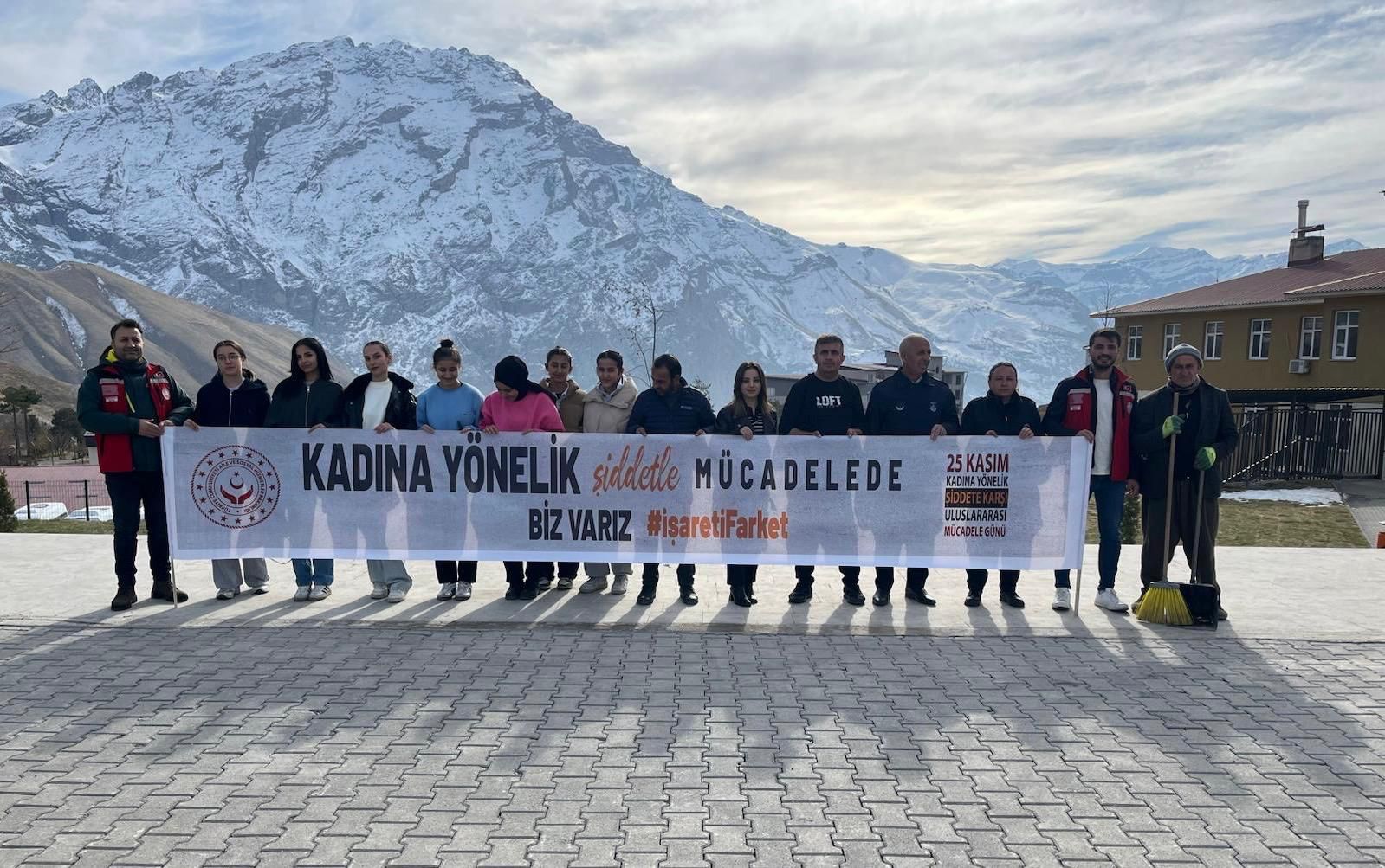 Hakkari ŞÖNİM'den Farkındalık Çalışması