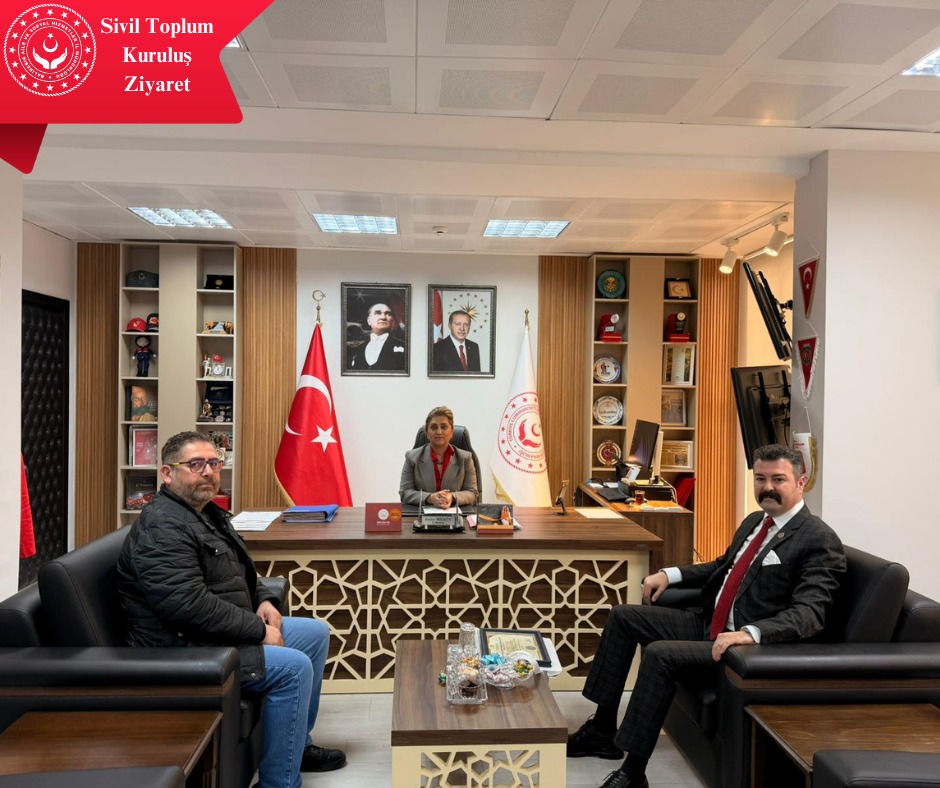 Emniyet Teşkilatı Vazife Malulü ve Şehit Aileleri Vakfı Balıkesir İl Başkanı Sayın Volkan HEDEF, İl Müdürümüz Sayın Emine BÖÇKÜN'e Ziyaret Gerçekleştirdi