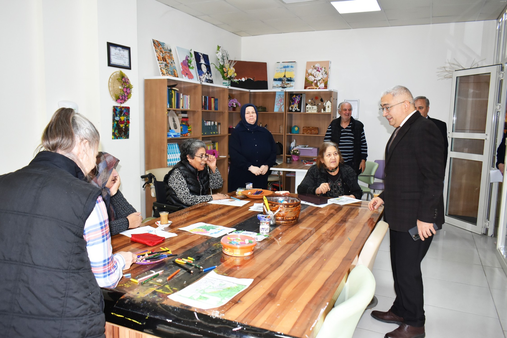 İl Müdürümüz Faruk Uysal’dan Yenişehir Huzurevi Ziyareti