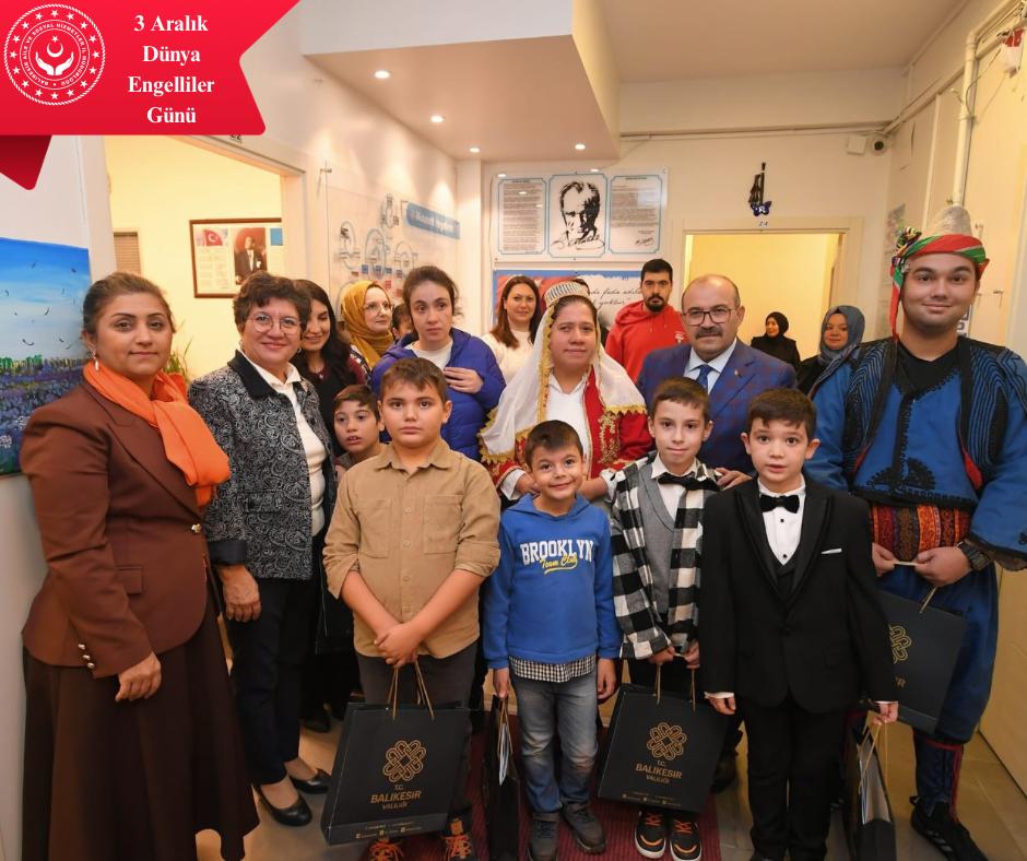 Vali İsmail USTAOĞLU’ndan 3 Aralık Dünya Engelliler Günü’nde OBİDEV’e Anlamlı Ziyaret