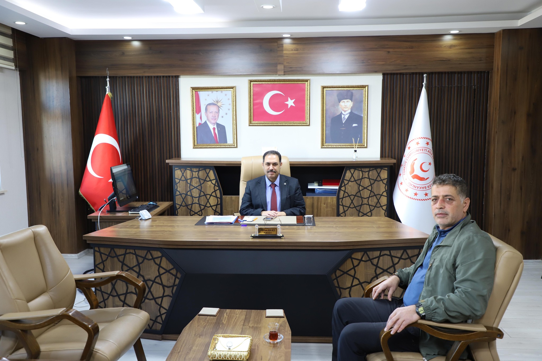 Adıyaman İtfaiye Müdürü Sayın Ali Doğan Müdürlüğümüzü Ziyaret Etti