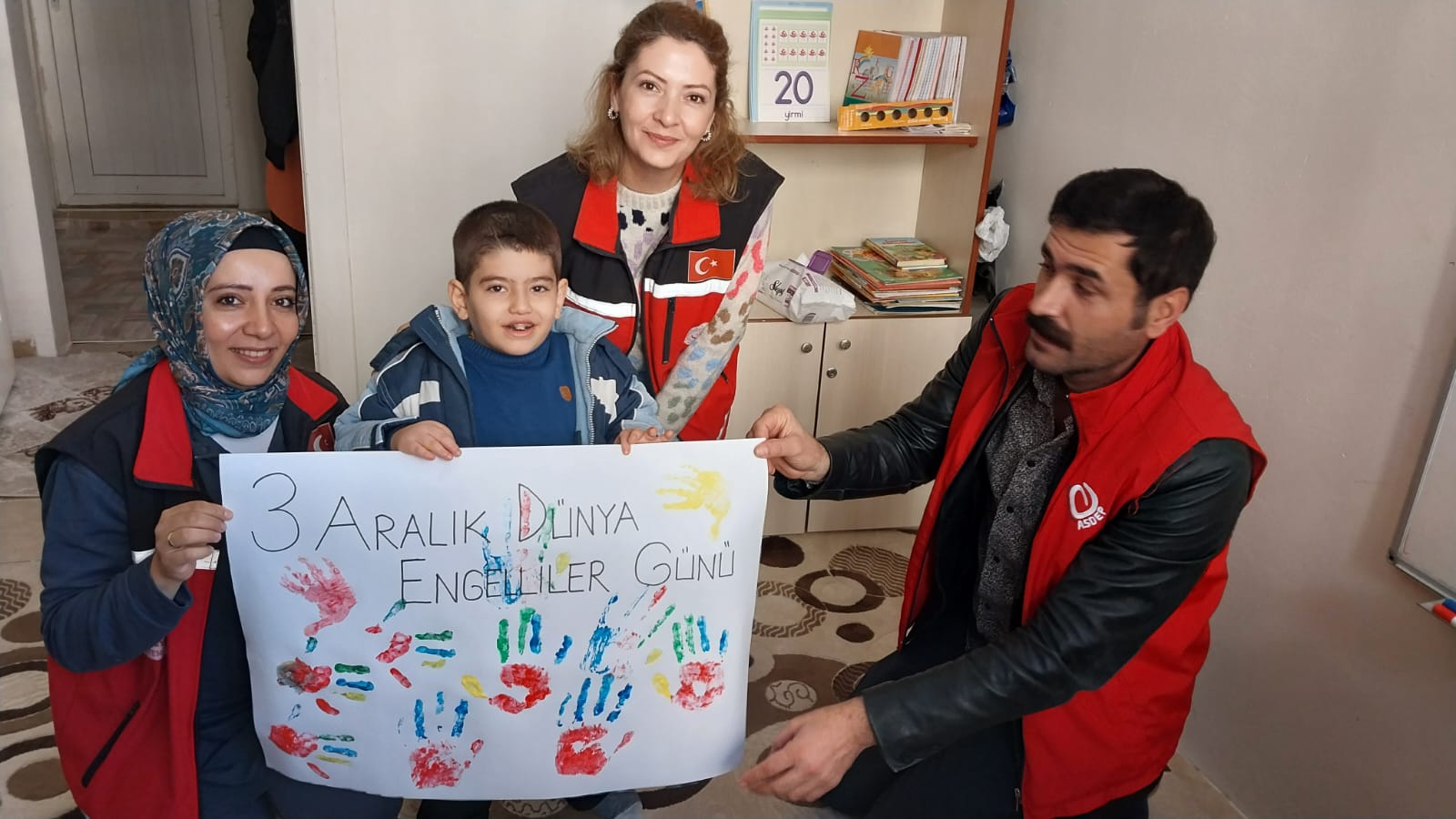 Gölbaşı Sosyal Hizmet Merkezi, 3 Aralık Dünya Engelliler Günü’nde Rehabilitasyon Merkezi’ni Ziyaret Etti