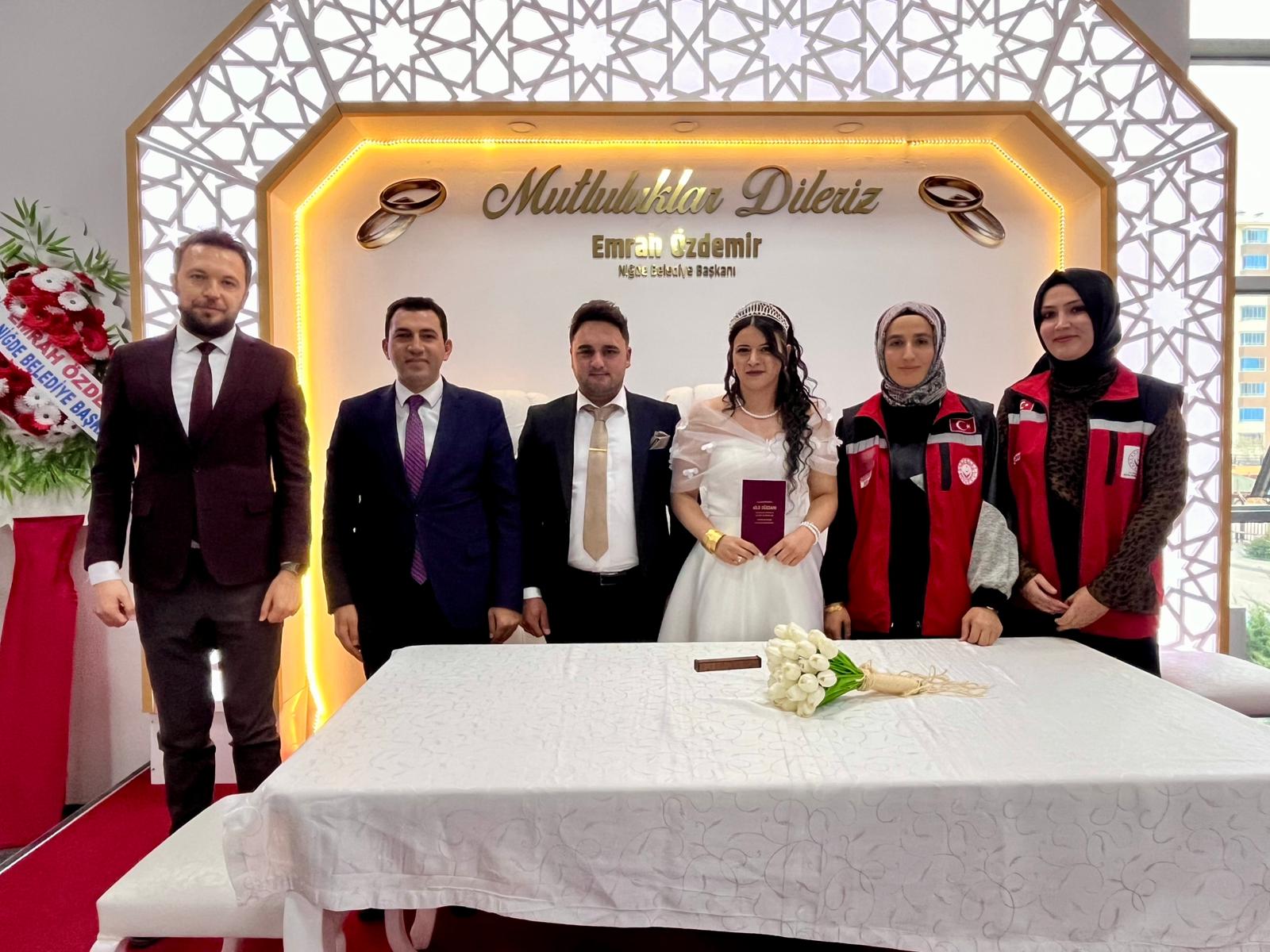 Genç Çiftimizin Nikah Törenine Katılım