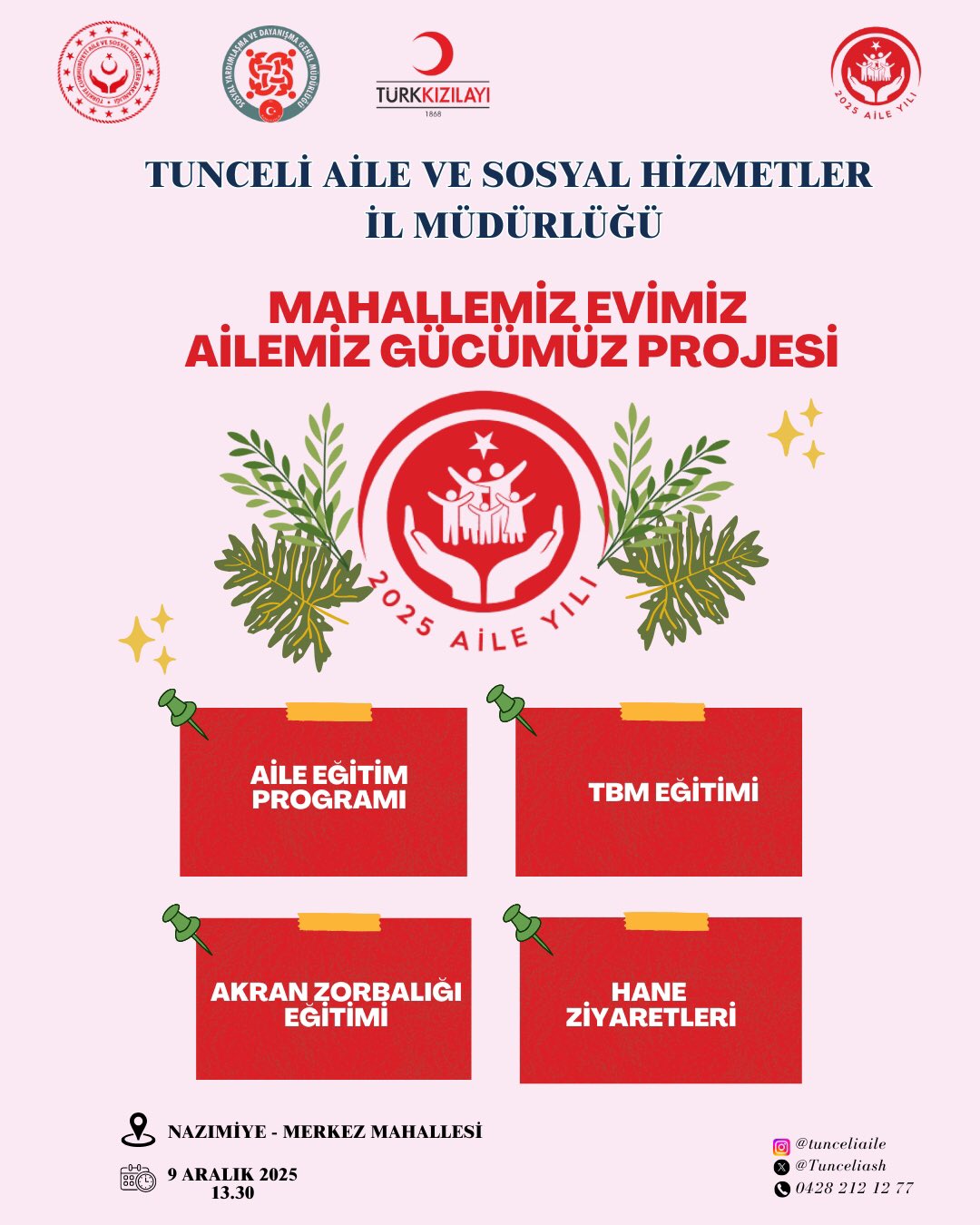 MAHALLE BULUŞMASINA DAVETLİSİNİZ!