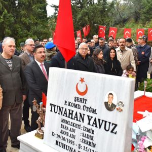 Vatan Kahramanı Şehit Tunahan Yavuz Dualarla Yâd Edildi - fotoğraf 1