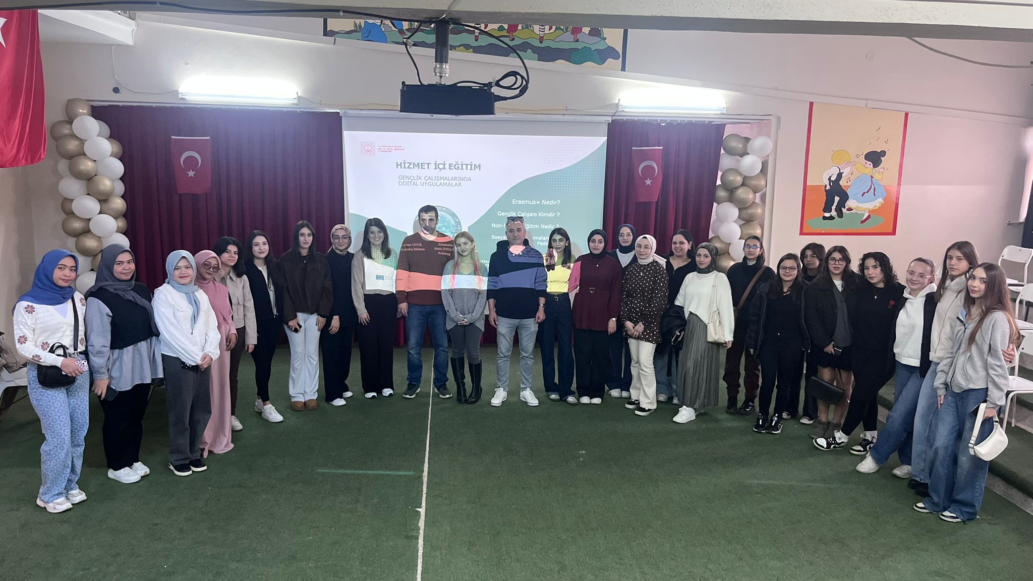 Erasmus+ Yaygınlaştırma Çalışmaları Kapsamında Öğrencilere Eğitim