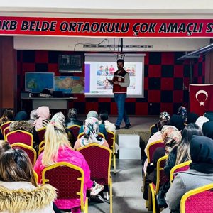 İMKB Belde Ortaokulu velilerine “Teknoloji Bağımlılığı” eğitimi  - fotoğraf 2