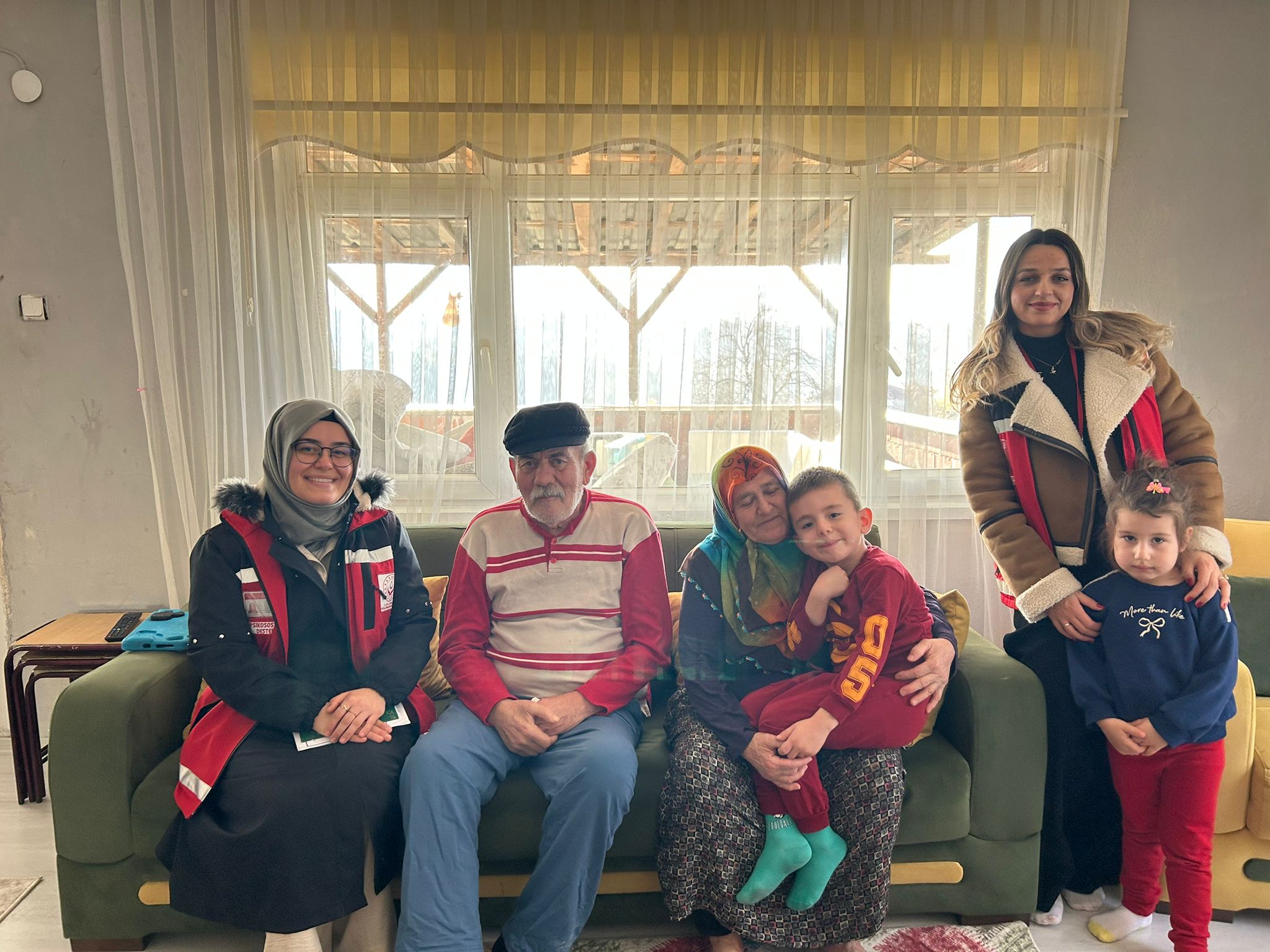 Kıbrıs Gazimiz İsmail DURDU’ya Ziyaret Gerçekleştirildi.