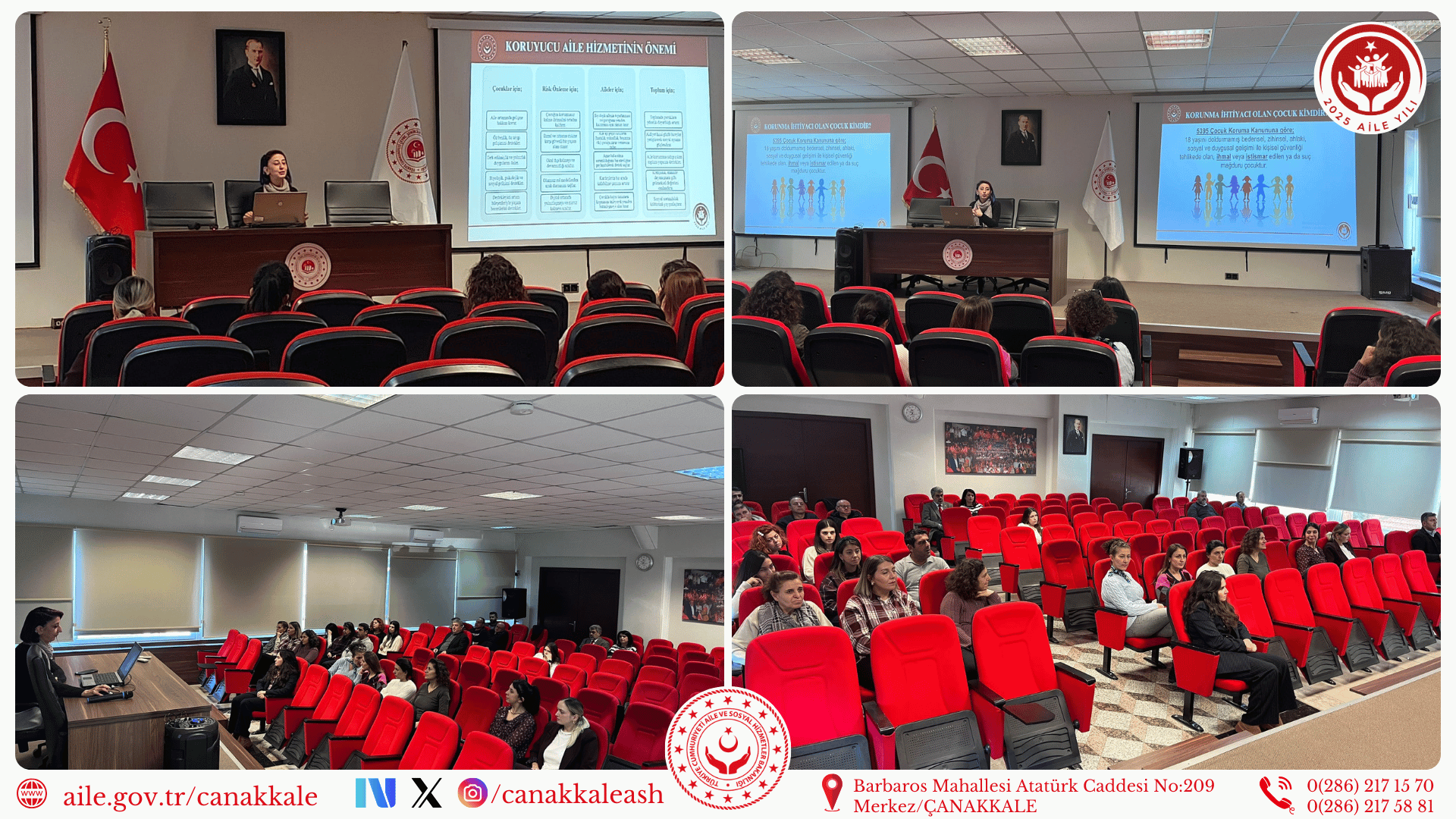 Koruyucu Aile Hizmetlerinin Tanıtımı  Çevre, Şehircilik ve İklim Değişikliği İl Müdürlüğü