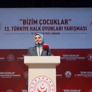 Aile ve Sosyal Hizmetler Bakanımız Göktaş, “Bizim Çocuklar” 13. Türkiye Halk Oyunları Yarışması açılışına katıldı - fotoğraf 1