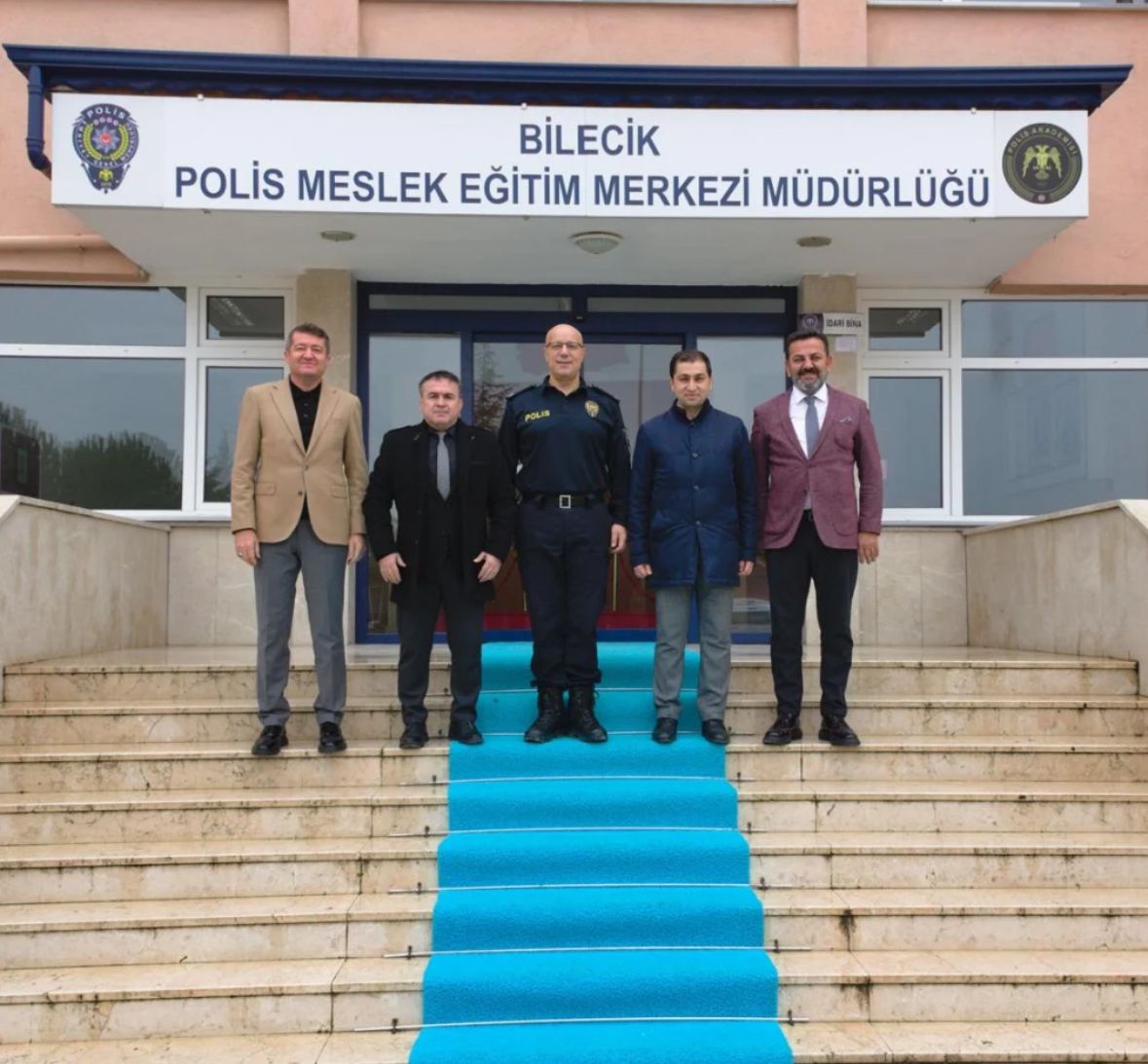 İl Müdürümüz Nejat İLHAN, Polis Meslek Eğitim Merkezi (POMEM) Müdürü Sayın Harun ÇİLE'ye Hayırlı Olsun Ziyaretinde Bulundu