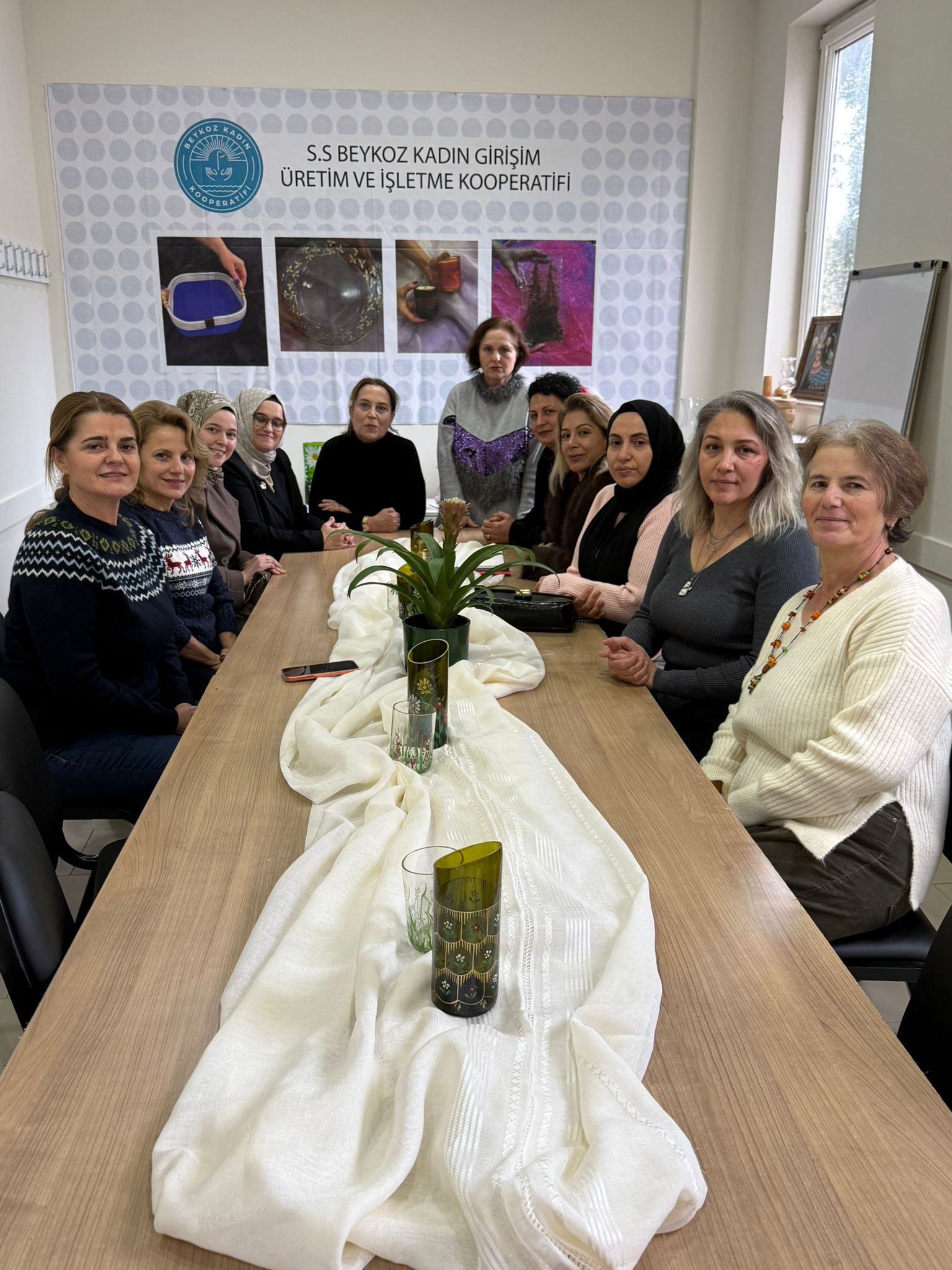 Kadınların Kooperatifler Yoluyla Ekonomik Güçlenmesine Yönelik Çalışmalar Kapsamında Beykoz Kadın Girişimi Üretim ve İşletme Kooperatifi Ziyareti Gerçekleştirildi