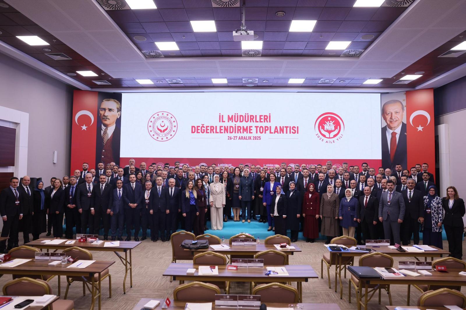 #AileYılı Kapsamında İl Müdürleri Toplantısı Antalya’da Gerçekleştirildi