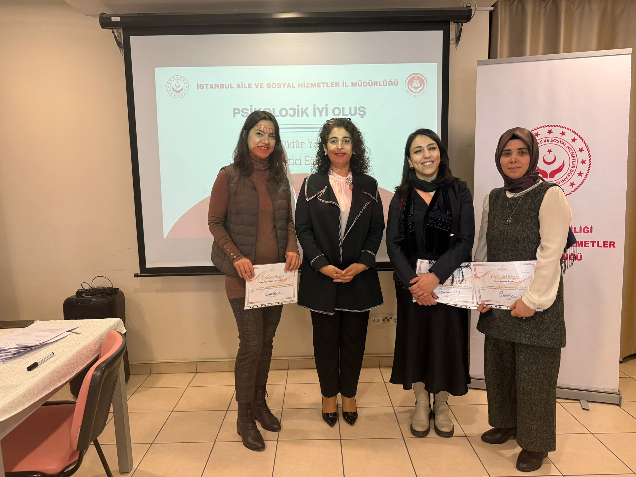 Müdürlüğümüz Eğitim Hizmetleri Birimi Çalışmaları Kapsamında Kuruluş Müdür Yardımcılarının Katılımıyla “Psikolojik İyi Oluş” Konulu Eğitim Gerçekleştirilmiştir