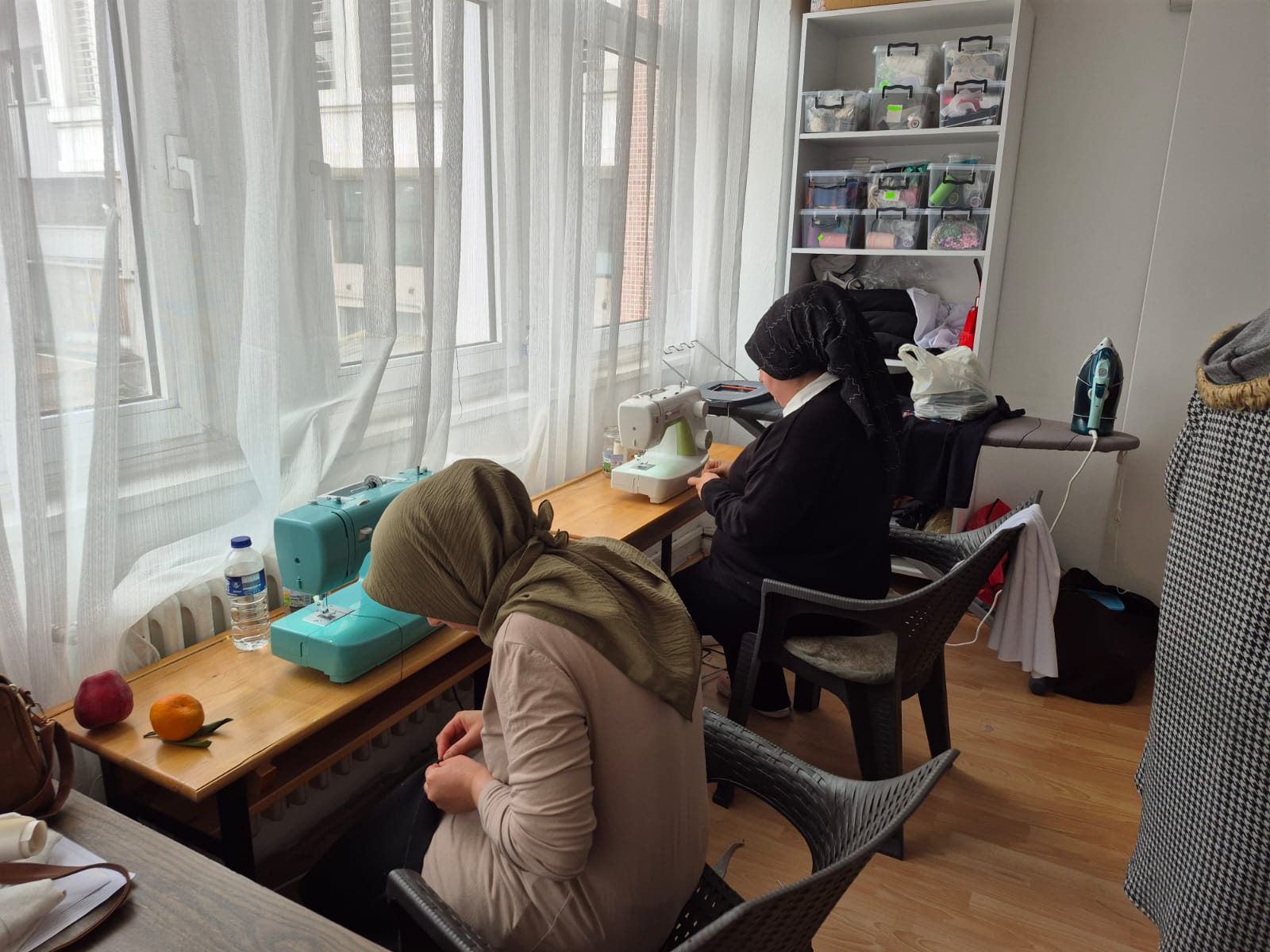 Sanata Teşvik ve Sanatla Yaşam Programı kapsamında Dikiş Kursu Düzenlendi