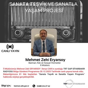 “Sanata Teşvik ve Sanatla Yasam Proğramı” hakkında söyleşi  - fotoğraf 1