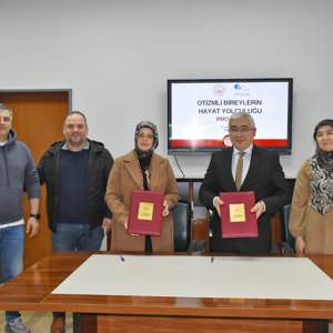 Otizmli Bireylerin Hayat Yolculuğu  adlı proje için imza töreni gerçekleştirildi - fotoğraf 1