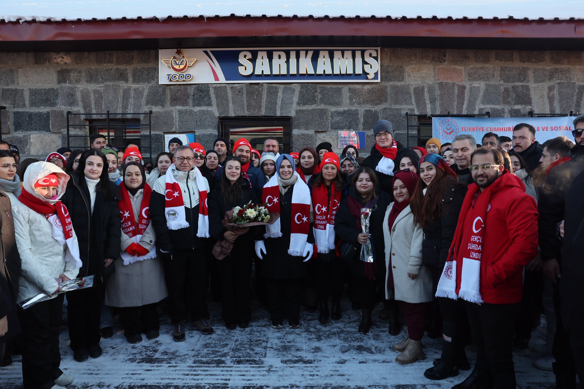 "Bu toprakta izin var" temasıyla Sarıkamış Şehitleri 111. Yıl Dönümünde Anıldı