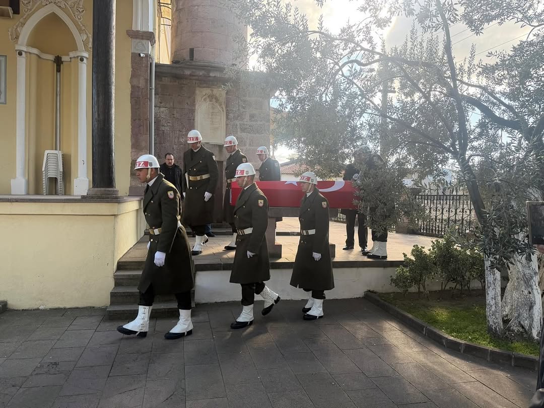  Kıbrıs Gazimiz Nevzat Baki BİLGİN’in Cenaze Törenine Katıldık.