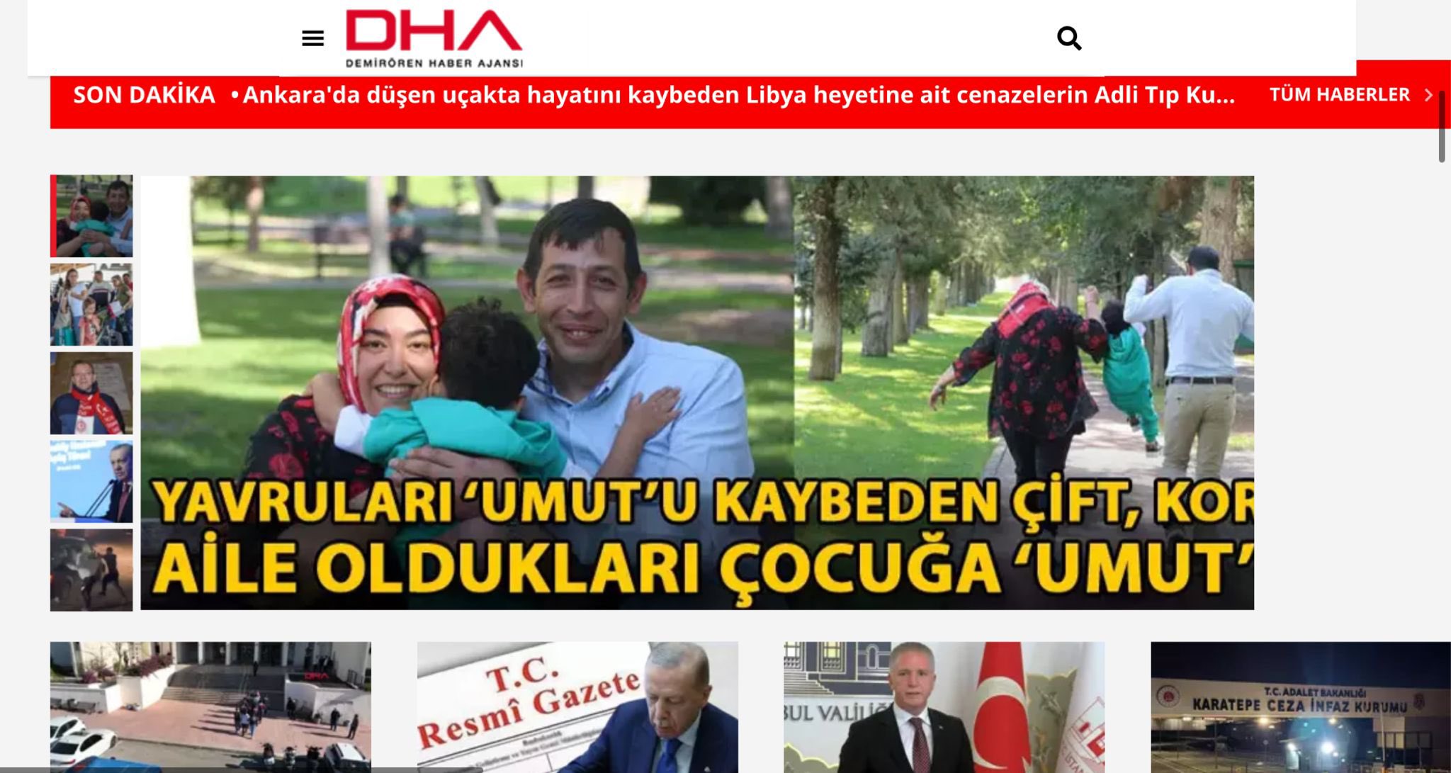 Şahin ve Kiraz ASLAN  çifti, 10 aylık Bekir’e “Koruyucu Aile “ oldu ve  sevgi dolu bir yuvaya kavuştu. 