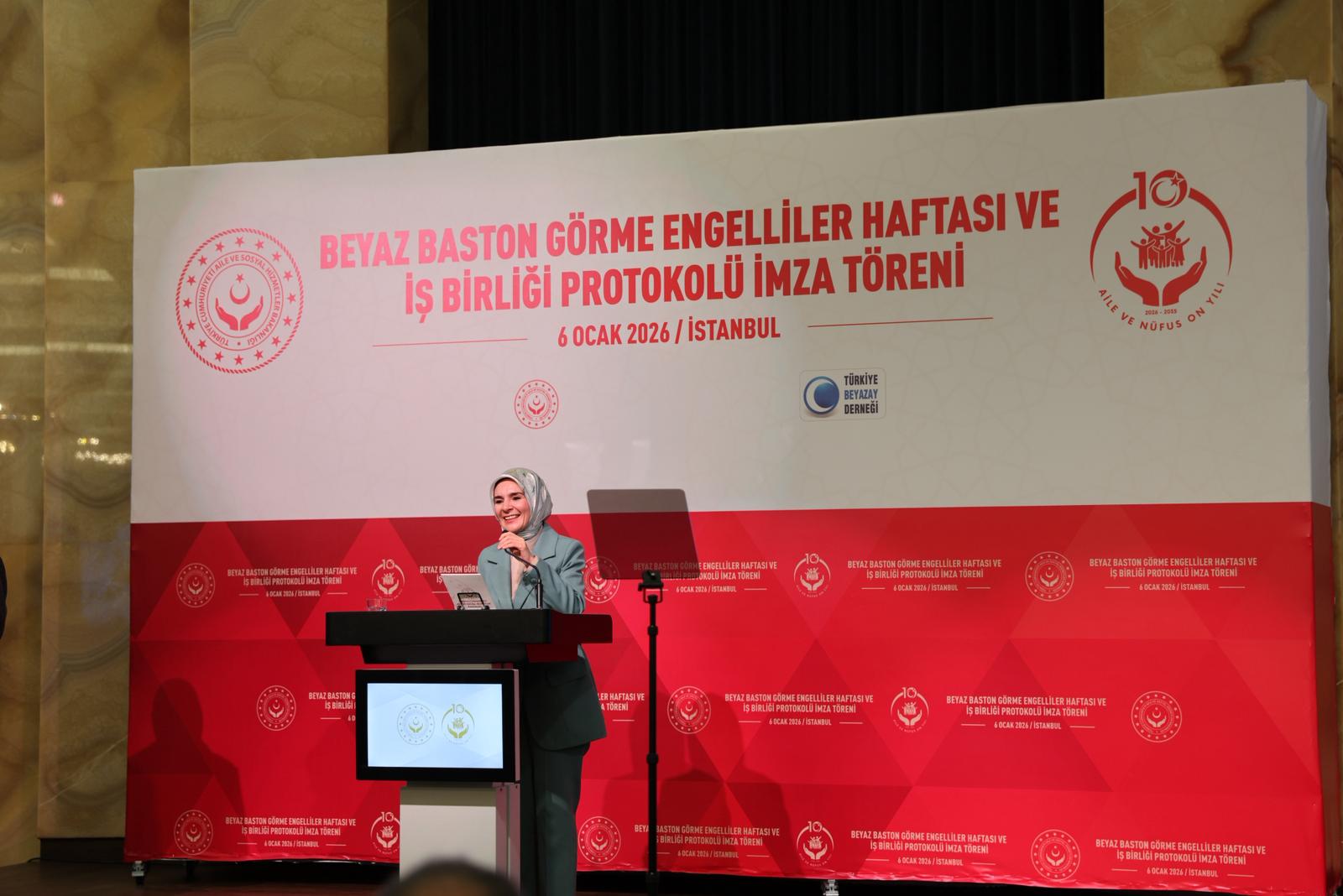 Beyaz Baston Görme Engelliler Haftası Kapsamında Türkiye Beyazay Derneği ile İş Birliği Protokolü İmzalandı