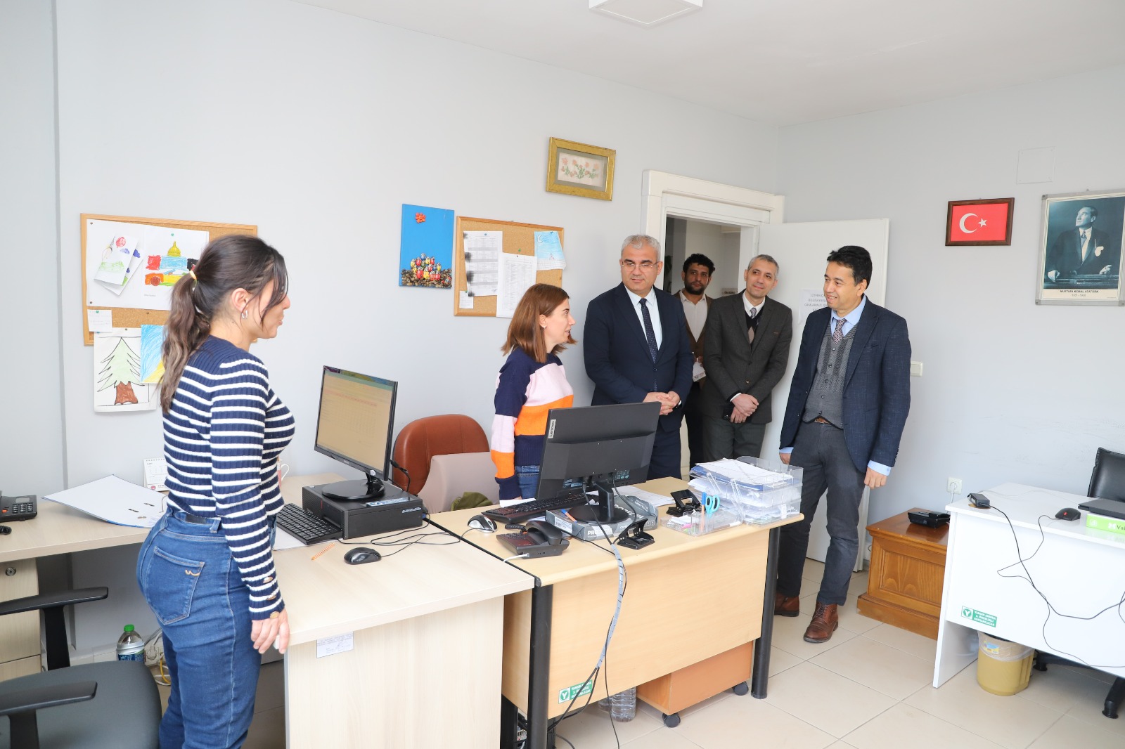 VALİ YARDIMCIMIZ SAYIN ABDULLAH ŞAHİN ÇUKUROVA SOSYAL HİZMET MERKEZİ MÜDÜRLÜĞÜMÜZÜ ZİYARET ETTİ