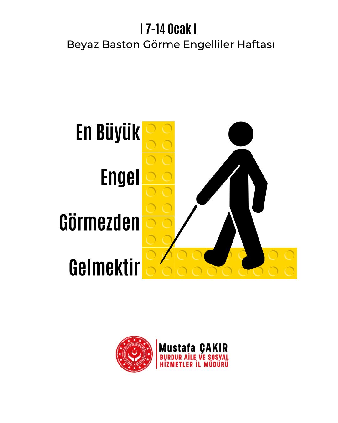 7-14 Beyaz Baston Görme Engelliler Haftası