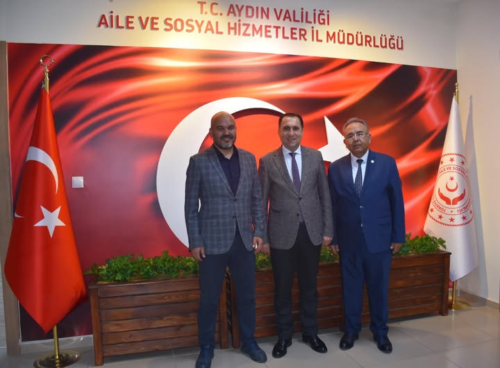 Muğla Sağlık-Sen Şube Başkanı Özcan Çiçek ve Aydın Sağlık-Sen Şube Başkanı Abdül Baki Karaer, İl Müdürümüz İlkay Türkoğlu’na hayırlı olsun ziyaretinde bulunmuştur.