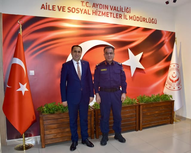 İl Jandarma Komutanı Tuğgeneral Necip Çakıroğlu, İl Müdürümüz İlkay Türkoğlu’na hayırlı olsun ziyaretinde bulundu