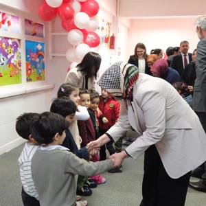  Bakan Yardımcımız Sn. Leman Yenigün, Bizim Aile Çocuk Bakımevinin açılışını gerçekleştirdi. - fotoğraf 2