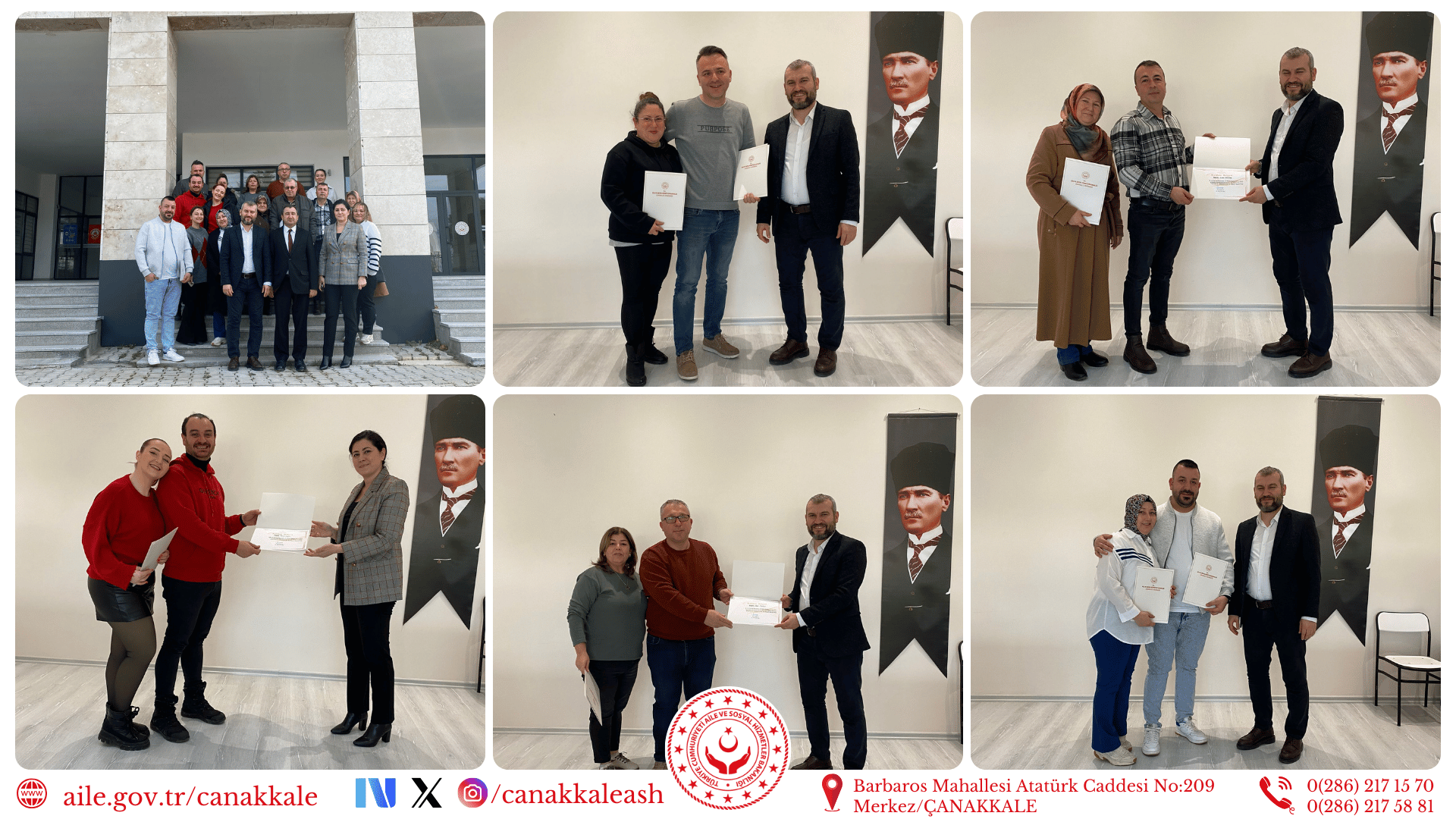 İl Müdürlüğümüz Koruyucu Aile Birimi Tarafından Düzenlenen “Koruyucu Aile 1. Kademe Eğitimi” Başarıyla Tamamlandı