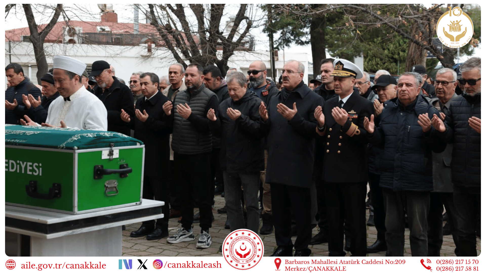 Aziz Şehidimiz Üsteğmen Oktay TUNA’nın Vefat Eden Kıymetli Annesi Hacer TUNA, Dualarla Son Yolculuğuna Uğurlandı 🇹🇷