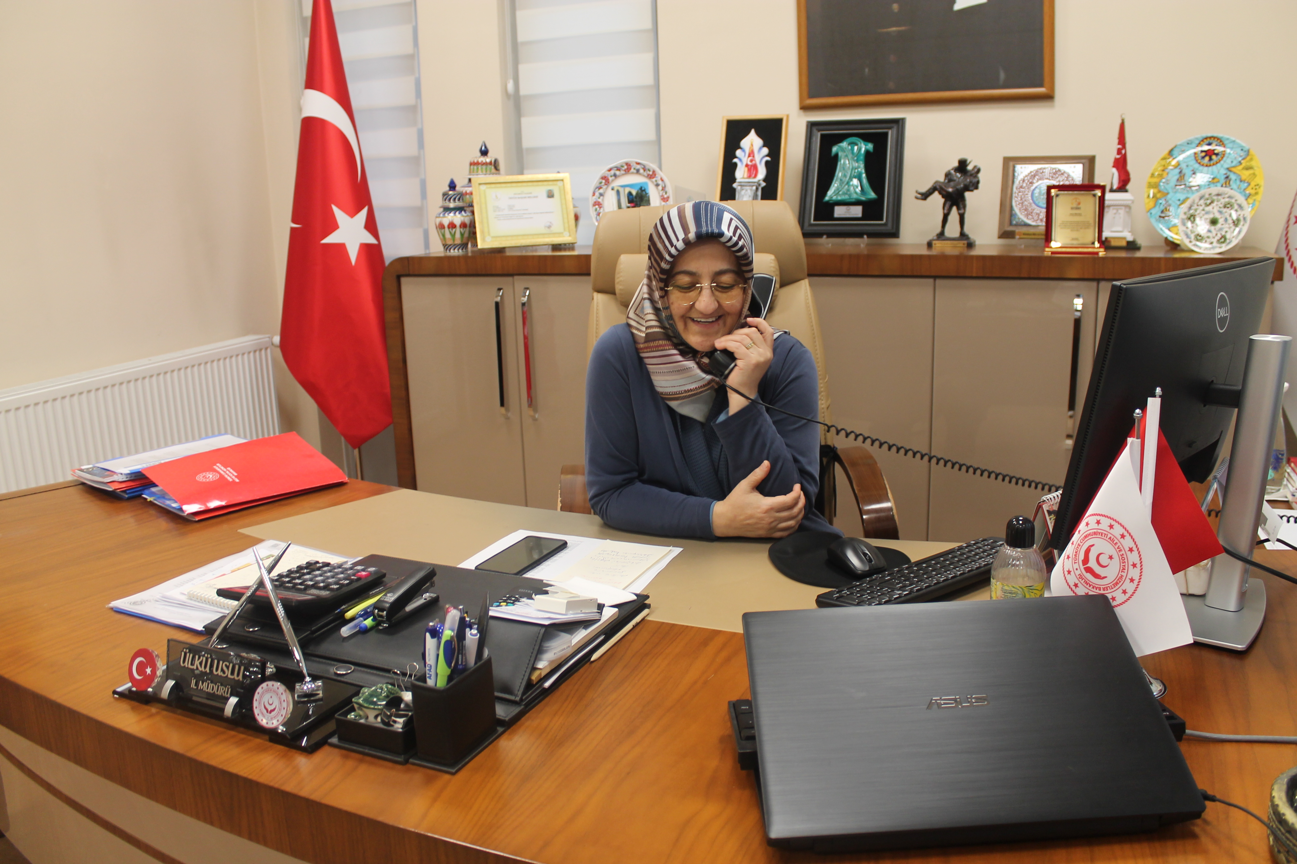 Doğum Yardımı Alan Ailelerimiz Tebrik Edildi