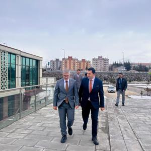 Bingöl Valiliğine Atanan Valimiz Sayın Cahit ÇELİK Kurumumuza Veda Ziyaretinde Bulundu - fotoğraf 1