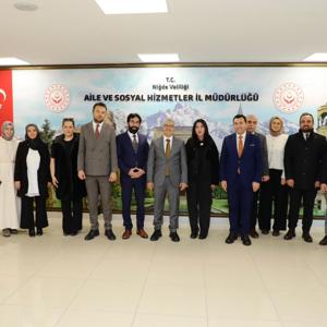 Bingöl Valiliğine Atanan Valimiz Sayın Cahit ÇELİK Kurumumuza Veda Ziyaretinde Bulundu - fotoğraf 5