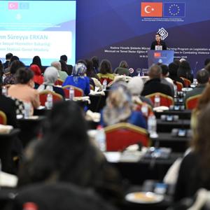 Genel Müdürümüz Sayın Süreyya ERKAN tarafından açılışı yapılan “Kadına Yönelik Şiddetle Mücadelede Mevzuat ve Temel İlkeler Eğitim”i Ankara’da başladı.  - fotoğraf 2